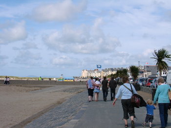 Barmouth in Gwynedd West Wales