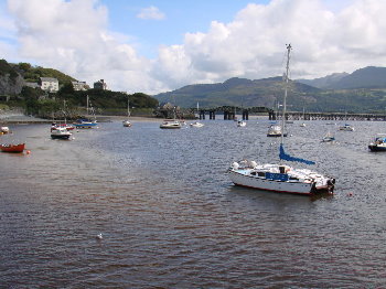 Barmouth in Gwynedd West Wales