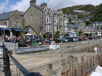 Barmouth in Gwynedd West Wales